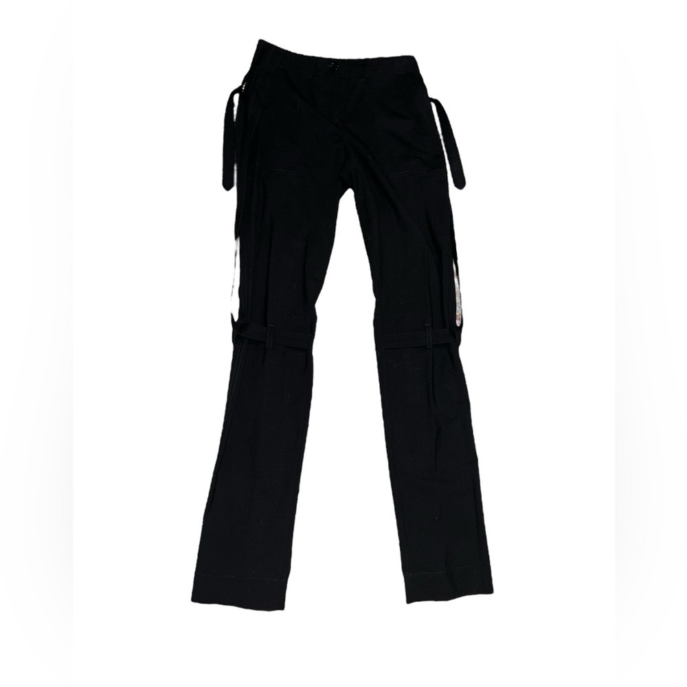 Dolce & Gabbana Cargo Tripp Bondage Boot Cut Flare Punk Rock Pants - Picture 6 of 9